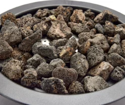 10" Black Gas Steel Tabletop Fire Bowl -Garden Oasis 810584310 A8 3