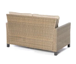 Broyhill Yorktown All-Weather Wicker Cushioned Patio Loveseat -Garden Oasis 810585405 0154 A8 3