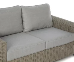 Broyhill Pembroke All-Weather Wicker Cushioned Patio Loveseat -Garden Oasis 810588208 0443 A8 4