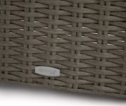 Broyhill Pembroke All-Weather Wicker Cushioned Patio Ottoman -Garden Oasis 810588248 0457 A8 4