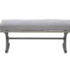 Pembroke Steel Cushioned Patio Dining Bench -Garden Oasis 810588673 LawnNGarden Ecomm 090722 Roy A0 1