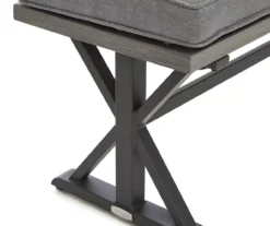 Pembroke Steel Cushioned Patio Dining Bench -Garden Oasis 810588673 LawnNGarden Ecomm 090722 Roy A8 2