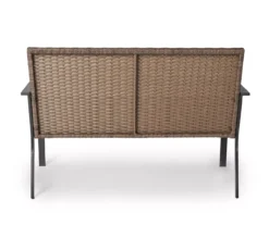 Broyhill Yorktown All-Weather Wicker Cushioned Patio Bench -Garden Oasis 810589089 3 A8