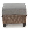 Broyhill Yorktown All-Weather Wicker Cushioned Patio Ottoman -Garden Oasis 810589130 0558 A8 1