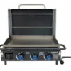 3-Burner Portable Gas Griddle With Lid -Garden Oasis 810590432 1