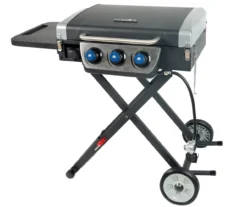 3-Burner Folding Gas Griddle With Lid -Garden Oasis 810590434 2