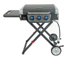 3-Burner Folding Gas Griddle With Lid -Garden Oasis 810590434 3