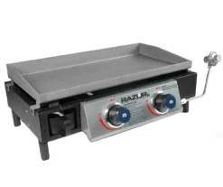2-Burner Portable Gas Griddle -Garden Oasis 810590437 1