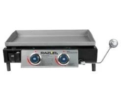 2-Burner Portable Gas Griddle