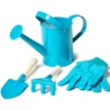 Blue 4-Piece Kids' Garden Tool Set -Garden Oasis 810591139 A0