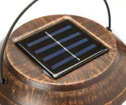 Oil-Rubbed Bronze Solar Bug Lamp -Garden Oasis 810594014 A8 3