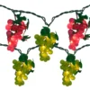 Northlight Red & Green Grape Cluster Light Set, 5-Count -Garden Oasis 810594524 A0 1