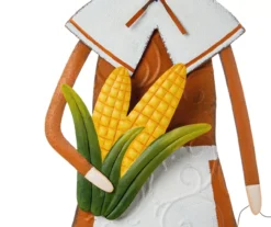 36" Pilgrim Woman Metal Yard Stake -Garden Oasis 810596391 5