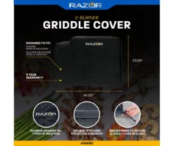 RAZOR 2-Burner Griddle Cover -Garden Oasis 810597057 8
