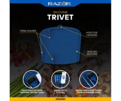 RAZOR Silicone Tool Trivet -Garden Oasis 810597063 2