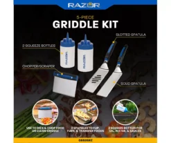 RAZOR 5-Piece Basic Griddle Kit -Garden Oasis 810597065 6