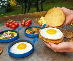 RAZOR Silicone Egg Rings, 4-Pack -Garden Oasis 810597068 3