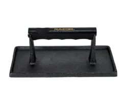 RAZOR Cast Iron Griddle Press -Garden Oasis 810597069 1