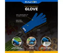 RAZOR Heat-Resistant Glove -Garden Oasis 810597073 1