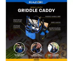 RAZOR Heavy-Duty Griddle Caddy -Garden Oasis 810597076 6
