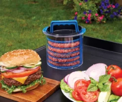 RAZOR 12-Piece Burger Press Caddy Set -Garden Oasis 810597079 8