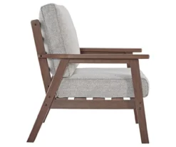 Emmeline Wood Look Cushioned Patio Lounge Chairs, 2-Pack -Garden Oasis 810599348 4