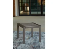 Tropicava Slat Patio End Table -Garden Oasis 810599413 1