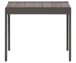 Tropicava Slat Patio End Table -Garden Oasis 810599413 4