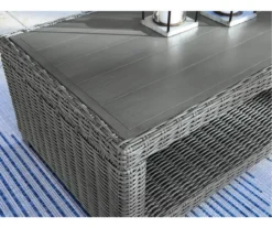 Elite Park All-Weather Wicker Patio Coffee Table -Garden Oasis 810599416 3