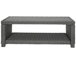 Elite Park All-Weather Wicker Patio Coffee Table