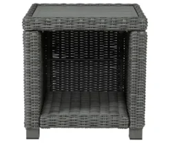 Elite Park All-Weather Wicker Patio End Table