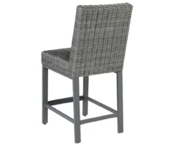45.1" Palazzo All-Weather Wicker Patio Bar Stools, 2-Pack -Garden Oasis 810599418 2