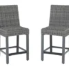45.1" Palazzo All-Weather Wicker Patio Bar Stools, 2-Pack -Garden Oasis 810599418 8
