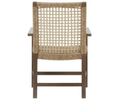 Germalia All-Weather Wicker Patio Dining Armchairs, 2-Pack -Garden Oasis 810599419 2