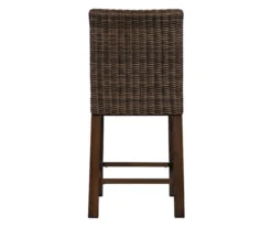 44.6" Paradise Trail All-Weather Wicker Patio Bar Stools, 2-Pack -Garden Oasis 810599432 2