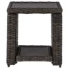 Grasson Lane All-Weather Wicker Patio End Table -Garden Oasis 810599434 2