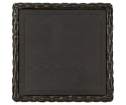 Grasson Lane All-Weather Wicker Patio End Table -Garden Oasis 810599434 4