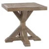 Beachcroft Wood Look Patio End Table -Garden Oasis 810599438 2