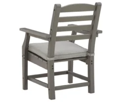 Visola Wood Look Cushioned Patio Armchairs, 2-pack -Garden Oasis 810599440 2