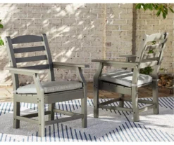 Visola Wood Look Cushioned Patio Armchairs, 2-pack -Garden Oasis 810599440 5