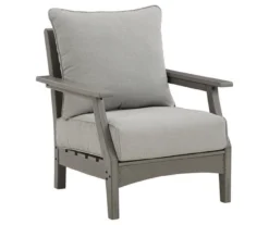 Visola Wood Look Cushioned Patio Lounge Chairs, 2-Pack -Garden Oasis 810599444 1