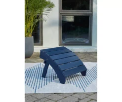 Sundown Treasure Blue Slat Ottoman -Garden Oasis 810599450 3