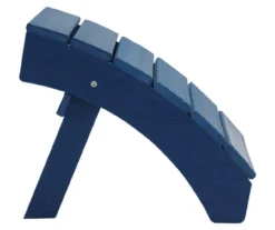 Sundown Treasure Blue Slat Ottoman -Garden Oasis 810599450 6