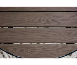 Ayla Wood Look 2-Piece Nesting Patio End Table Set -Garden Oasis 810599453 7