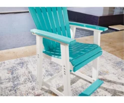 Eisley Wood Look Patio Dining Counter Stools, 2-Pack -Garden Oasis 810599459 3