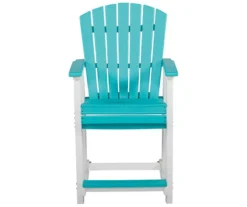 Eisley Wood Look Patio Dining Counter Stools, 2-Pack -Garden Oasis 810599459 4