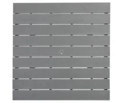 Transville Gray & White Wood Look Patio Counter Table -Garden Oasis 810599462 4