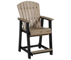 Fairen Trail Wood Look Patio Dining Counter Stools, 2-Pack -Garden Oasis 810599463 1