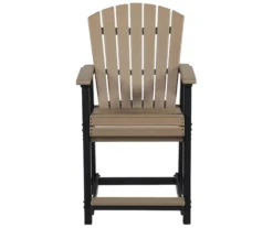 Fairen Trail Wood Look Patio Dining Counter Stools, 2-Pack -Garden Oasis 810599463 4