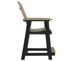 Fairen Trail Wood Look Patio Dining Counter Stools, 2-Pack -Garden Oasis 810599463 5